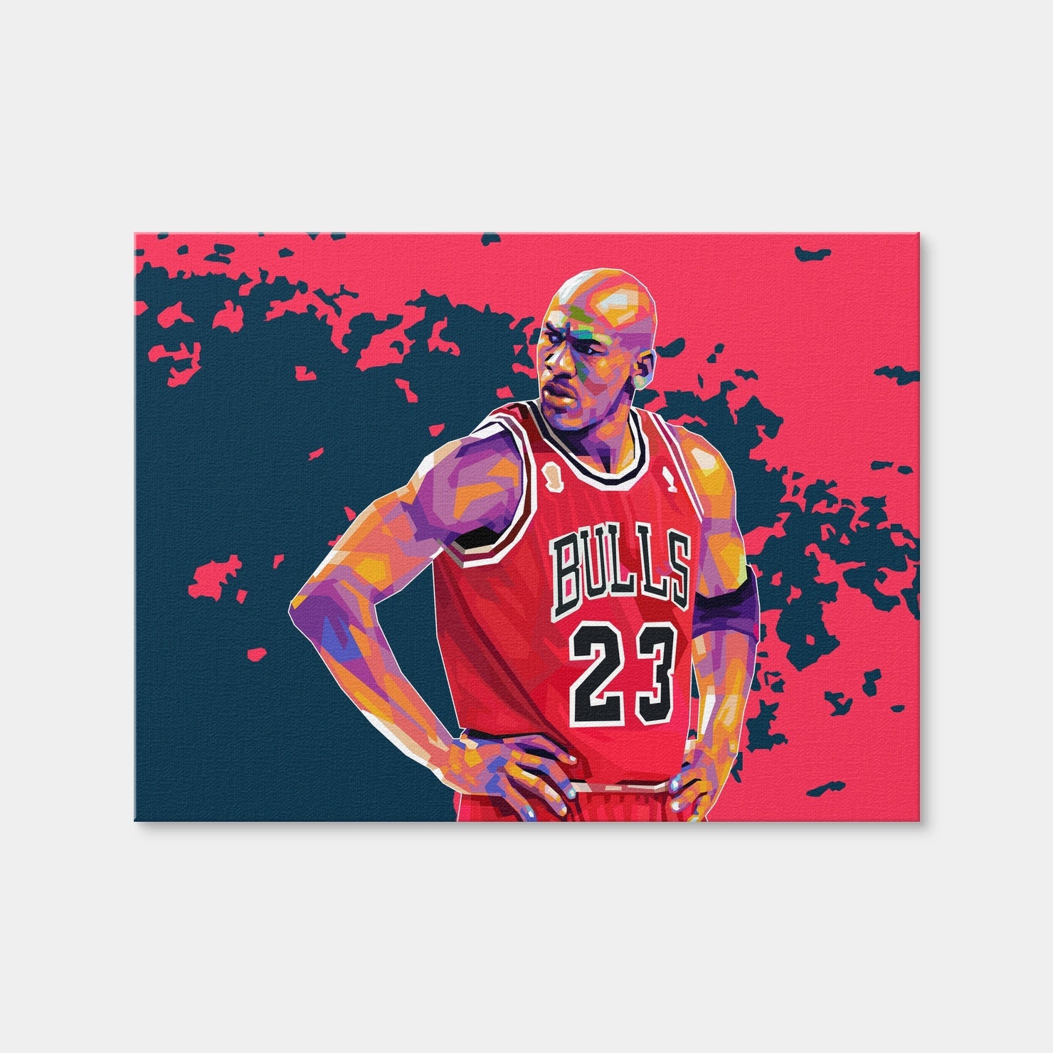 AUTO-MOCKUP WHITE | Jordan 23 | 1 Piece | Gallery Wrap Canvas | group=4x3