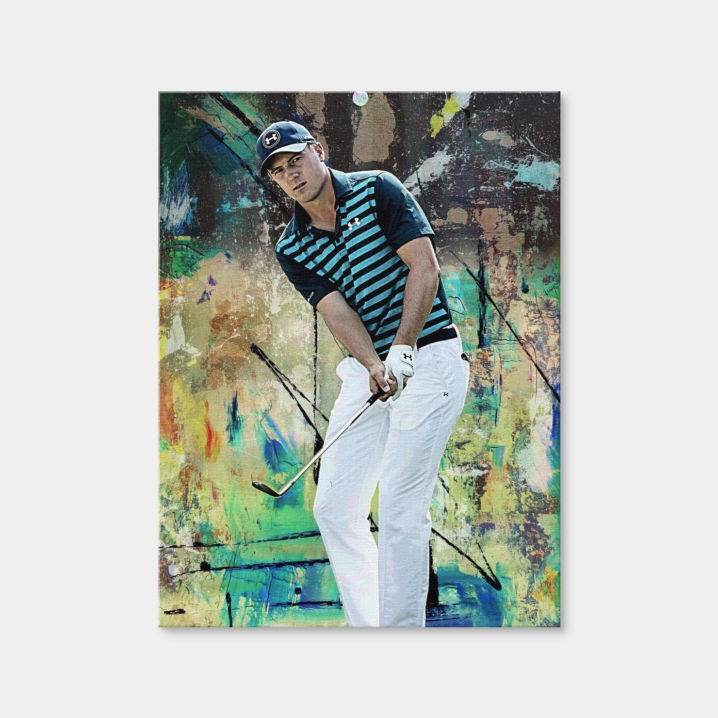AUTO-MOCKUP WHITE | Jordan Spieth | 1 Piece | Gallery Wrap Canvas | group=3x4