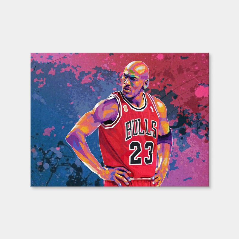 AUTO-MOCKUP WHITE | Jordan Splatter | 1 Piece | Gallery Wrap Canvas | group=4x3