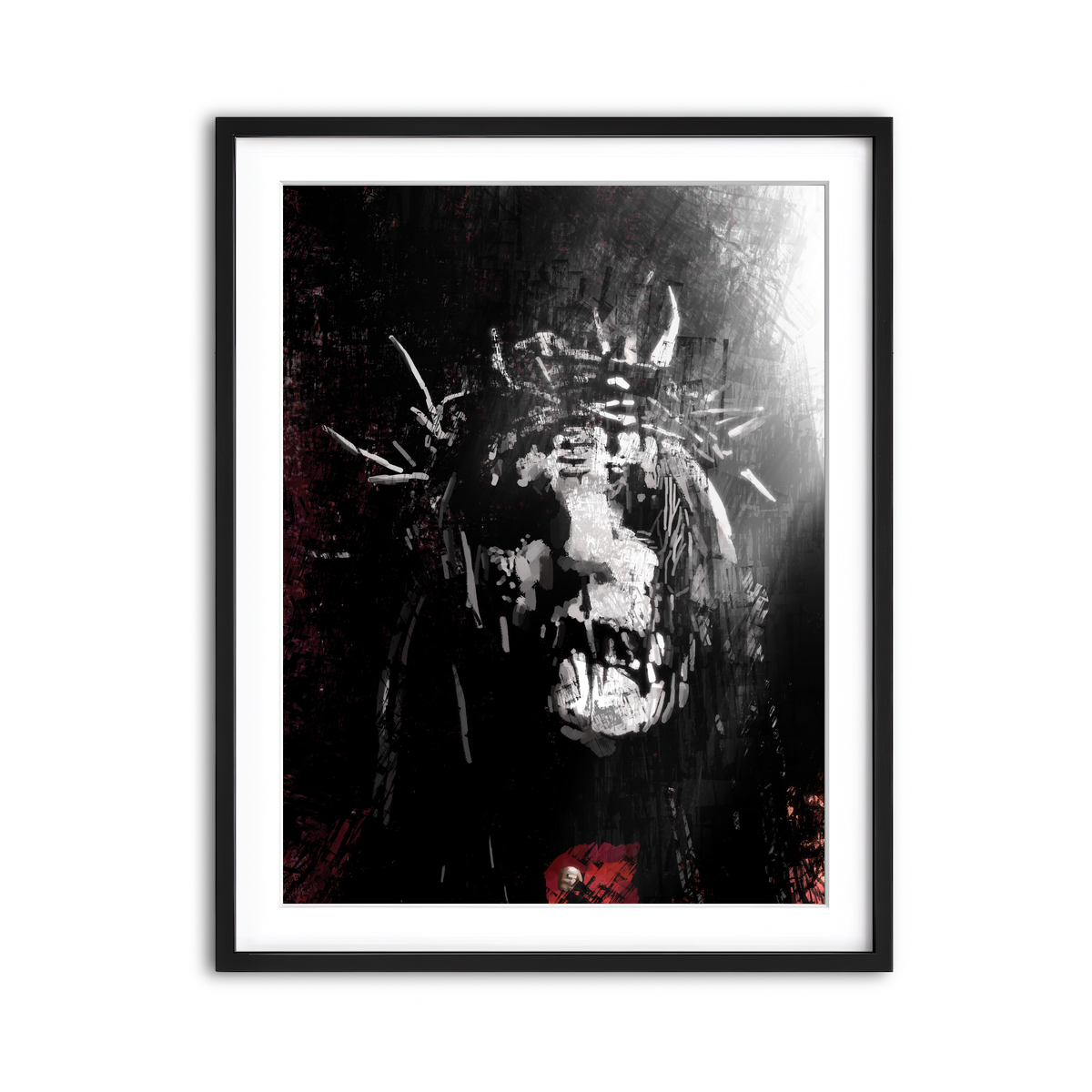 Framed Print 3x4 Black