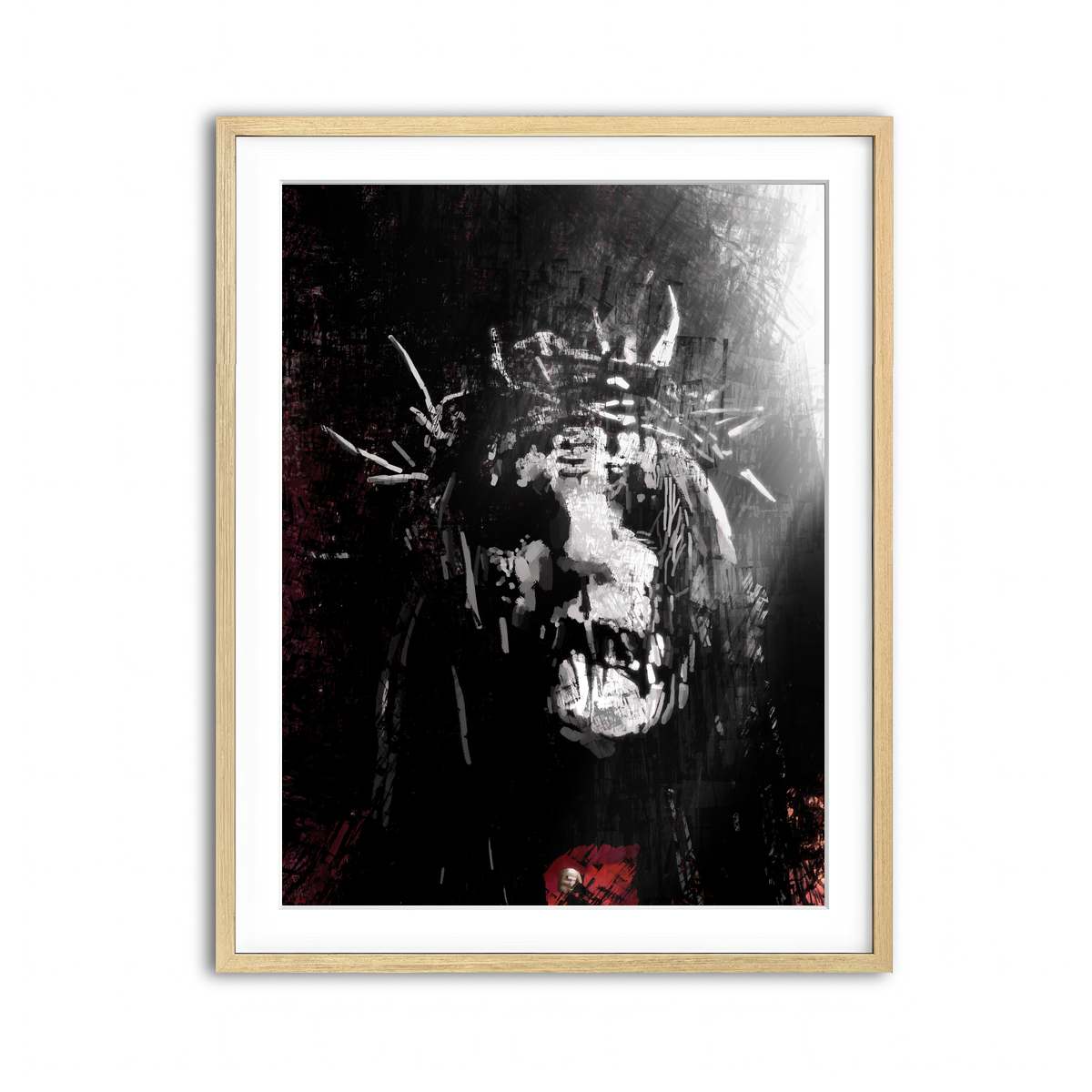 Framed Print 3x4 Natural