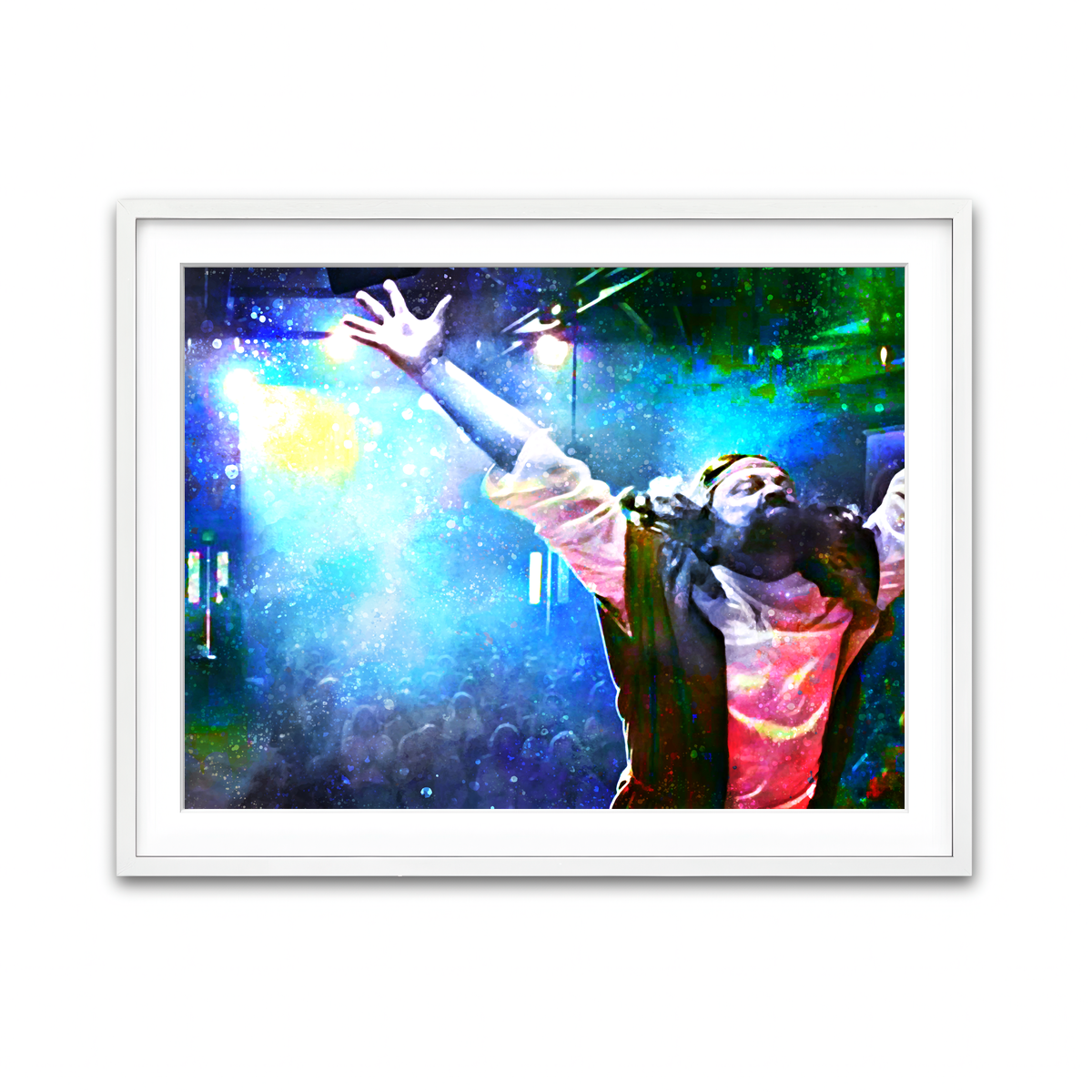 Framed Print 4x3 White