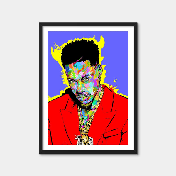 Josey Badass Wall Art — Framed Print Format preview