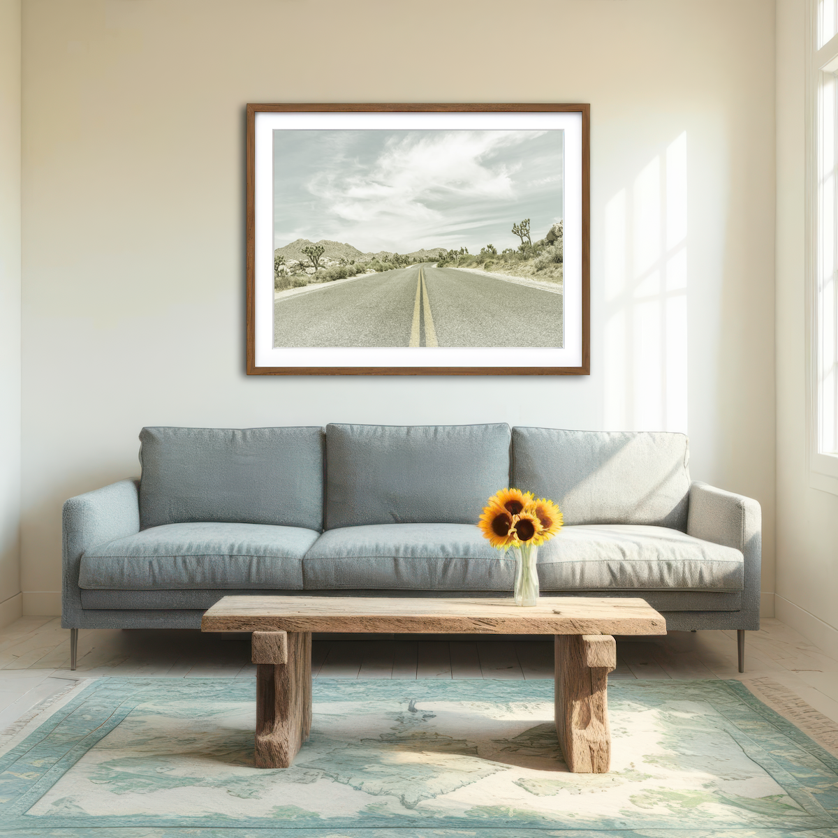 Joshua Trees Park Boulevard Wall Art