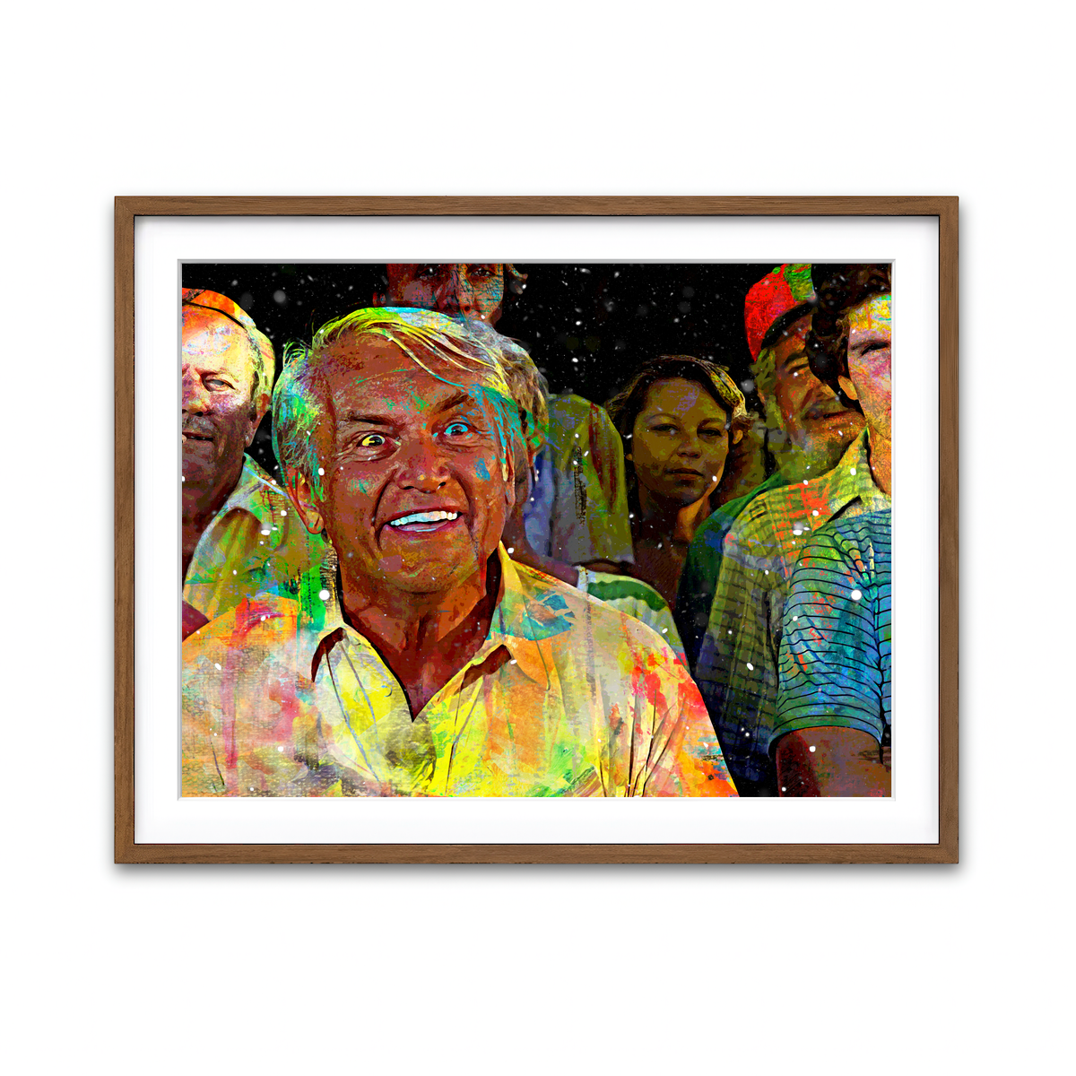 Framed Print 4x3 Walnut