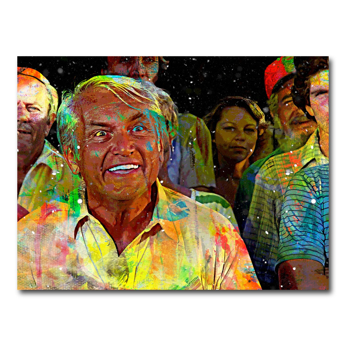 AUTO-MOCKUP WHITE | Judge Elihu Smails - Caddyshack | 1 Piece | Gallery Wrap Canvas | group=4x3