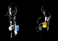 Jules and Vincent Drinks Wall Art