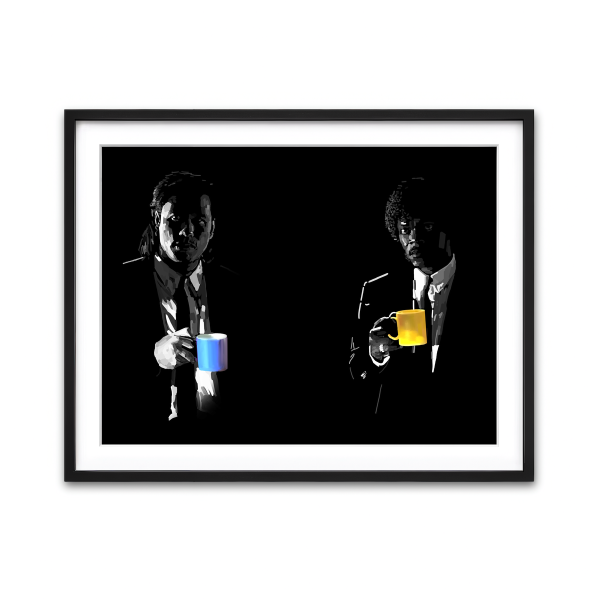 Framed Print 4x3 Black