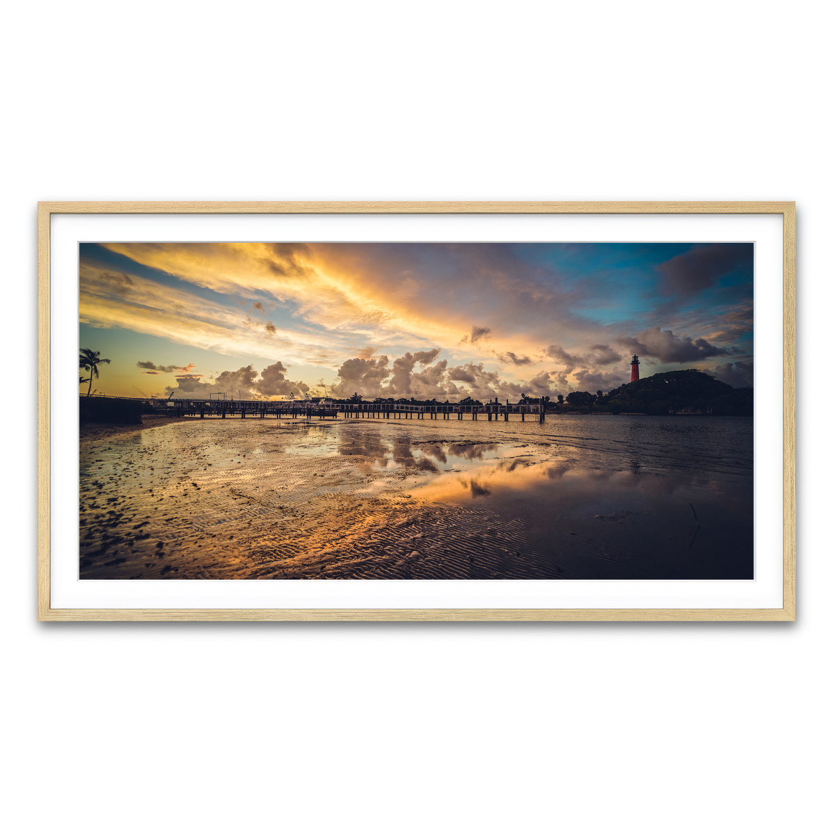 Framed Print 2x1 Natural