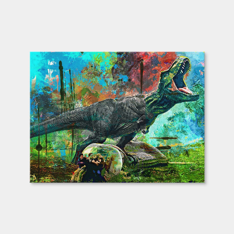 AUTO-MOCKUP WHITE | Jurassic World | 1 Piece | Gallery Wrap Canvas | group=4x3