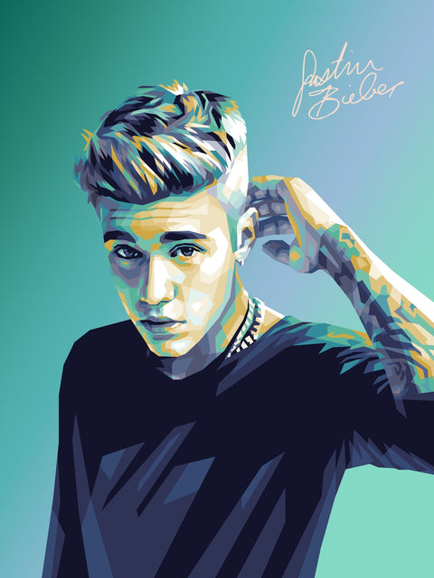 Justin Bieber Wall Art