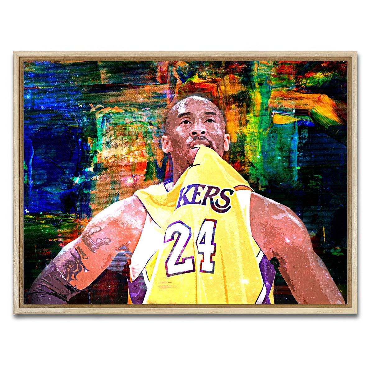 AUTO-MOCKUP WHITE | KB Jersey | 1 Piece | Natural Framed Canvas | group=4x3