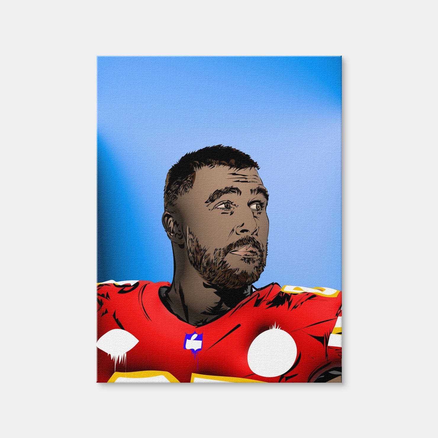 AUTO-MOCKUP WHITE | KELCE | 1 Piece | Gallery Wrap Canvas | group=3x4