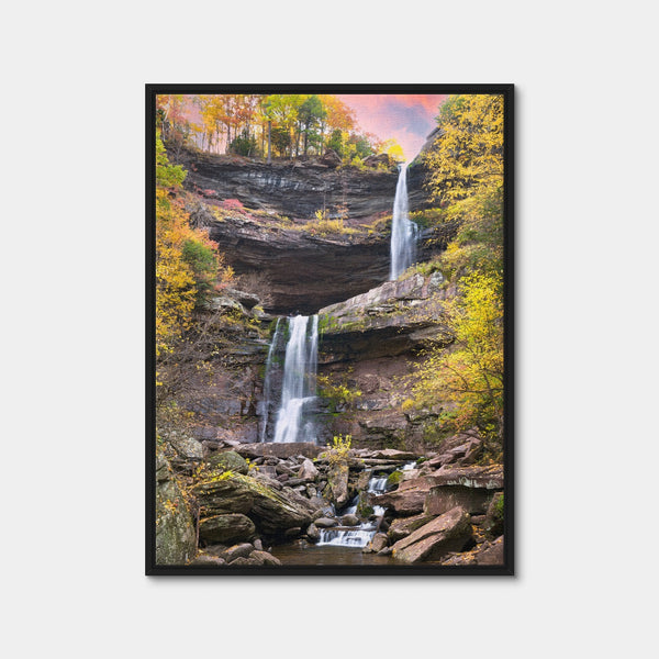 Kaaterskills Falls Wall Art — Framed Canvas Format preview