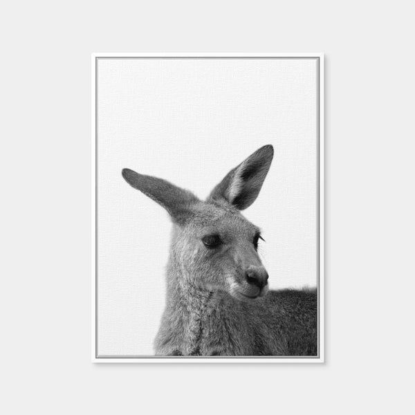 Kangaroo Wall Art — Framed Canvas Format preview