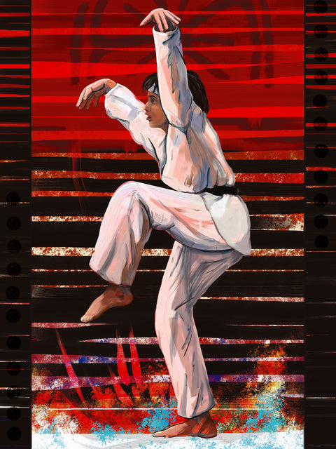 Karate Kid Wall Art