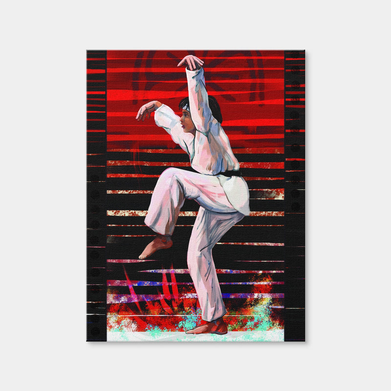 AUTO-MOCKUP WHITE | Karate Kid | 1 Piece | Gallery Wrap Canvas | group=3x4
