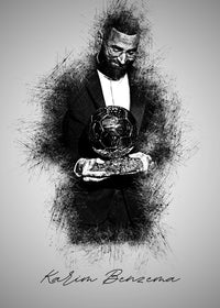 Karim Benzema Wall Art