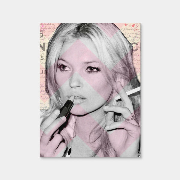 Kate Moss Wall Art — Canvas Wrap Format preview