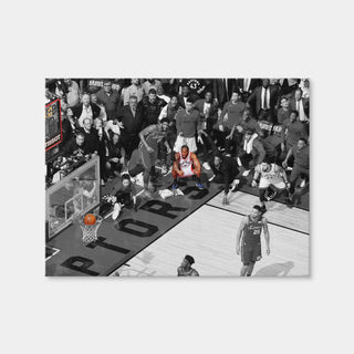 AUTO-MOCKUP WHITE | Kawhi Game 7 Winner | 1 Piece | Gallery Wrap Canvas | group=4x3