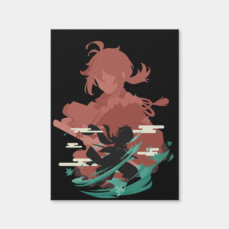 AUTO-MOCKUP WHITE | Kazuha | 1 Piece | Gallery Wrap Canvas | group=3x4