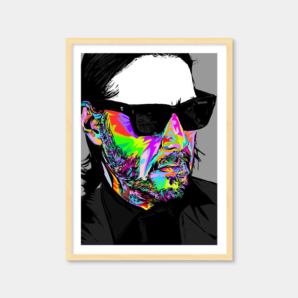Keanu Wall Art — Framed Print Format preview