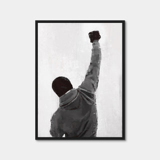 AUTO-MOCKUP WHITE | Keep Punching | 1 Piece | Black Framed Canvas | group=3x4