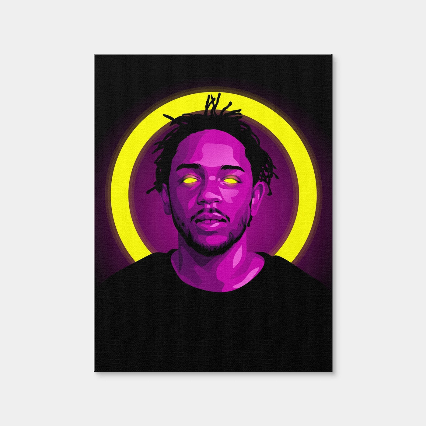 AUTO-MOCKUP WHITE | Kendrick Lamar | 1 Piece | Gallery Wrap Canvas | group=3x4