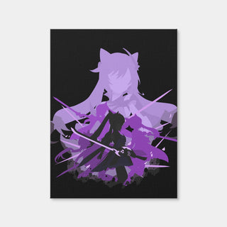 AUTO-MOCKUP WHITE | Keqing | 1 Piece | Gallery Wrap Canvas | group=3x4