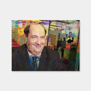 AUTO-MOCKUP WHITE | Kevin - The Office | 1 Piece | Gallery Wrap Canvas | group=4x3
