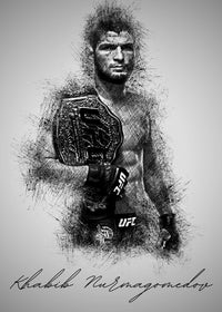 Khabib Nurmagomedov Wall Art