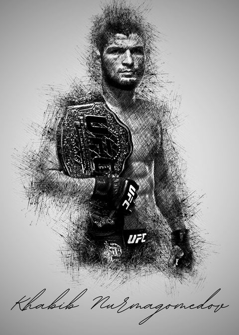 Khabib Nurmagomedov Wall Art