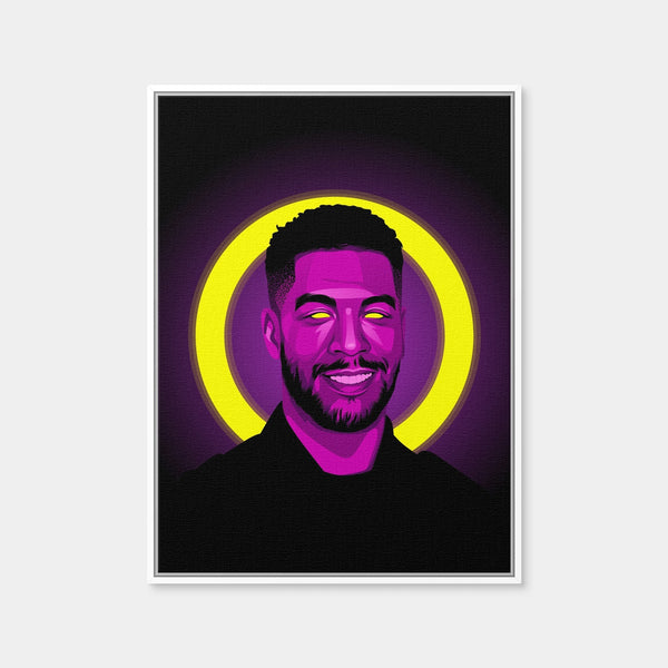 Kid Cudi Wall Art — Framed Canvas Format preview