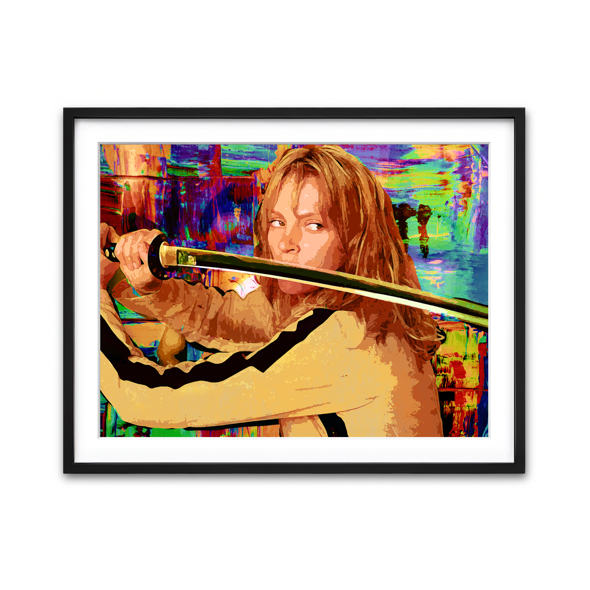 Framed Print 4x3 Black