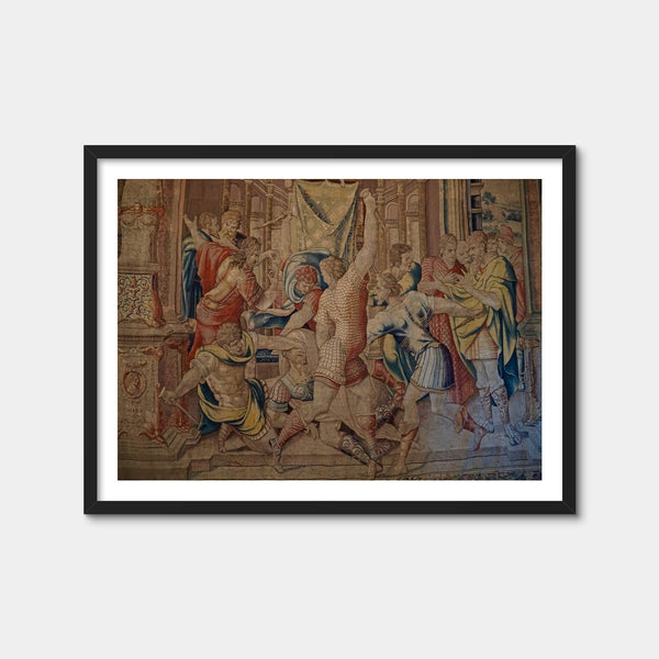 Killing of Caesar Tapestry Wall Art — Framed Print Format preview