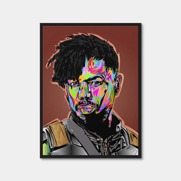 Kilmonger Wall Art — Framed Canvas Format preview