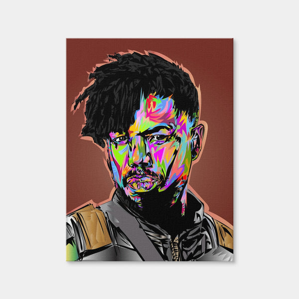 Kilmonger Wall Art — Canvas Wrap Format preview