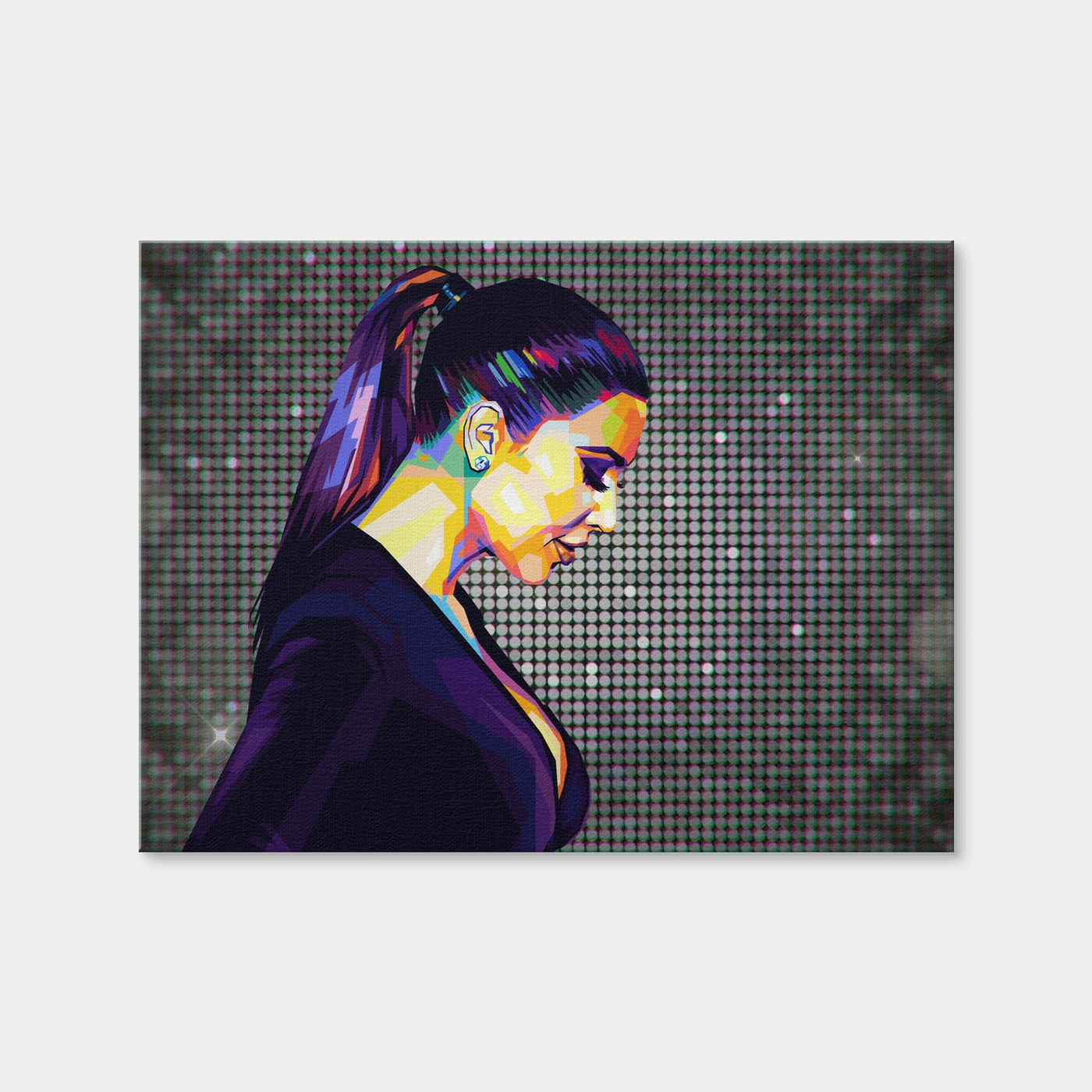 AUTO-MOCKUP WHITE | Kim and Her Charm | 1 Piece | Gallery Wrap Canvas | group=4x3