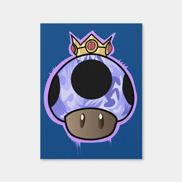 King 1 Up Wall Art — Canvas Wrap Format preview