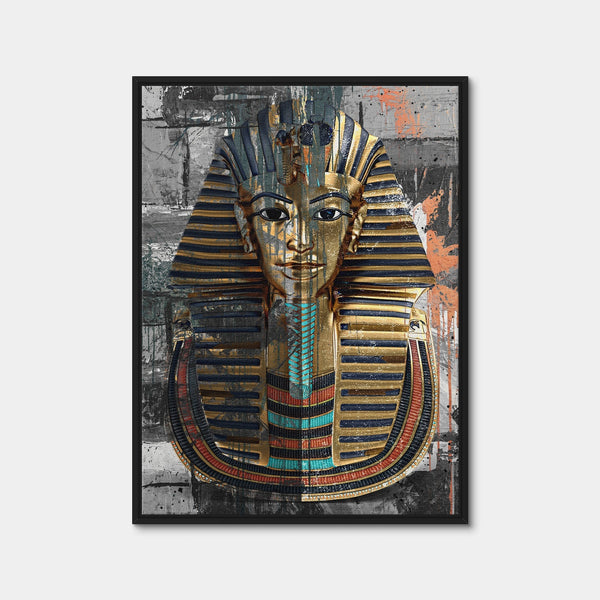 King Tut Wall Art — Framed Canvas Format preview