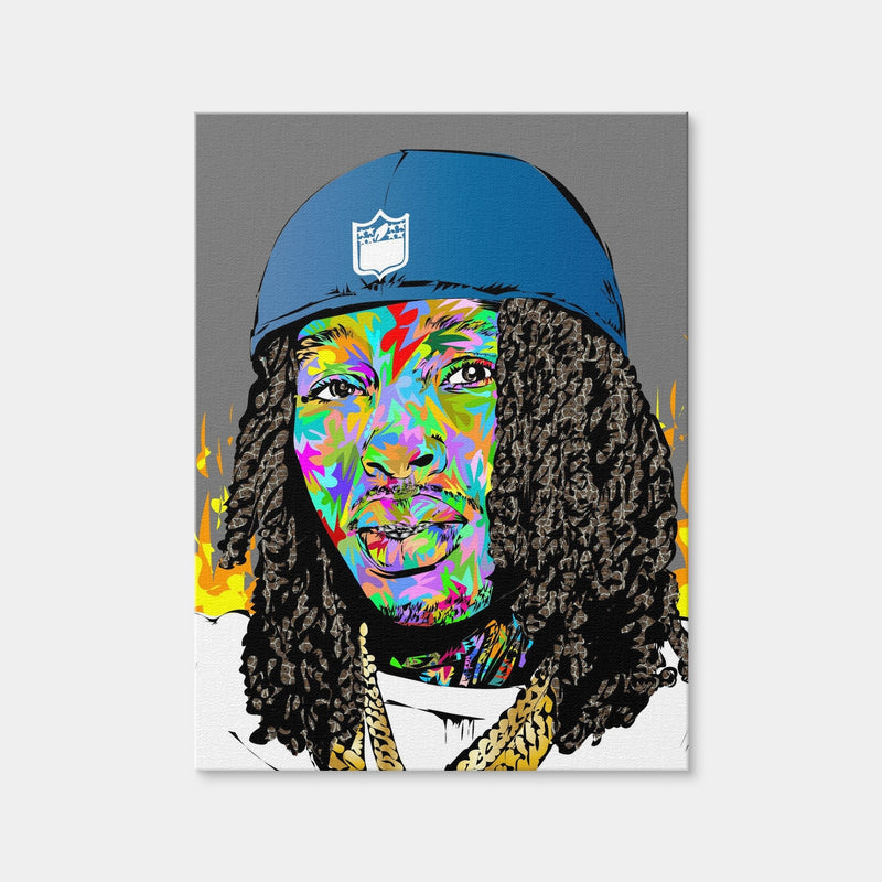AUTO-MOCKUP WHITE | King Von Color | 1 Piece | Gallery Wrap | group=3x4