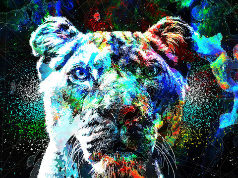 King of Beast Wall Art