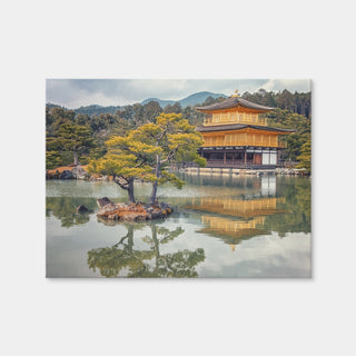AUTO-MOCKUP WHITE | Kinkaku-ji | 1 Piece | Gallery Wrap Canvas | group=4x3