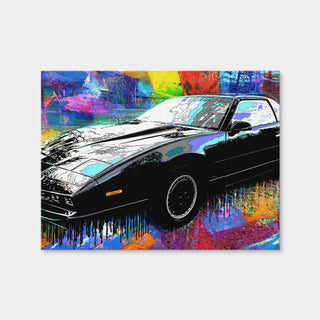 AUTO-MOCKUP WHITE | Knight Rider | 1 Piece | Gallery Wrap Canvas | group=4x3