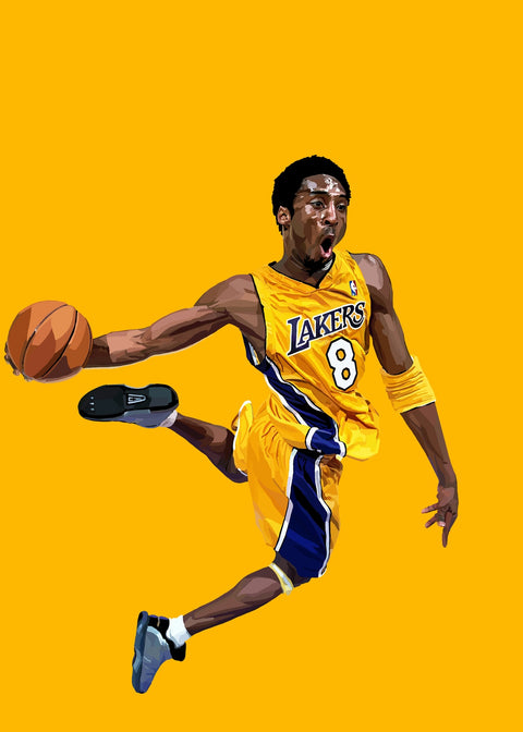Kobe Dunk Wall Art