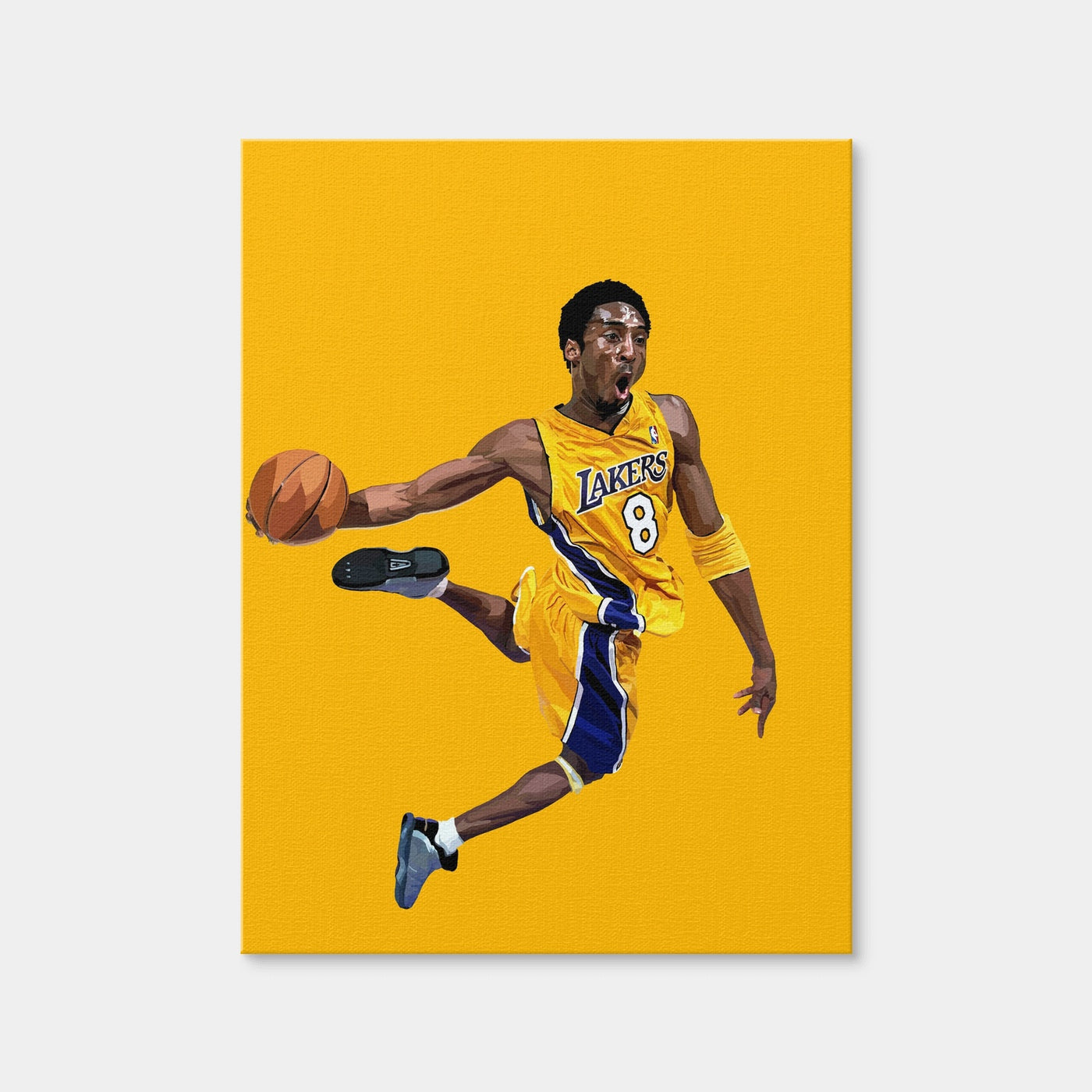 AUTO-MOCKUP WHITE | Kobe Dunk | 1 Piece | Gallery Wrap Canvas | group=3x4