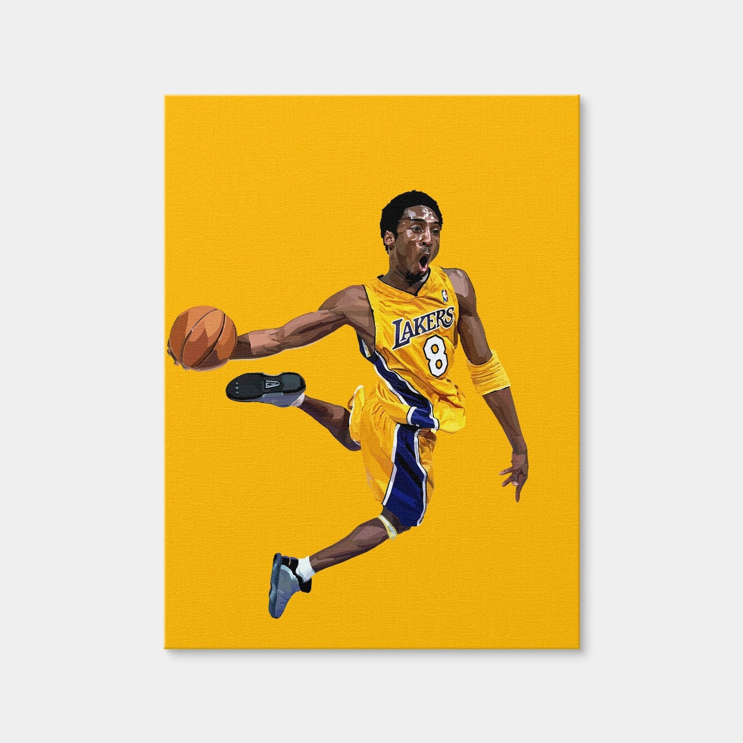 AUTO-MOCKUP WHITE | Kobe Dunk | 1 Piece | Gallery Wrap Canvas | group=3x4