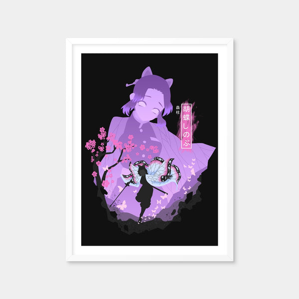 Kocho Shinobu Wall Art — Framed Print Format preview