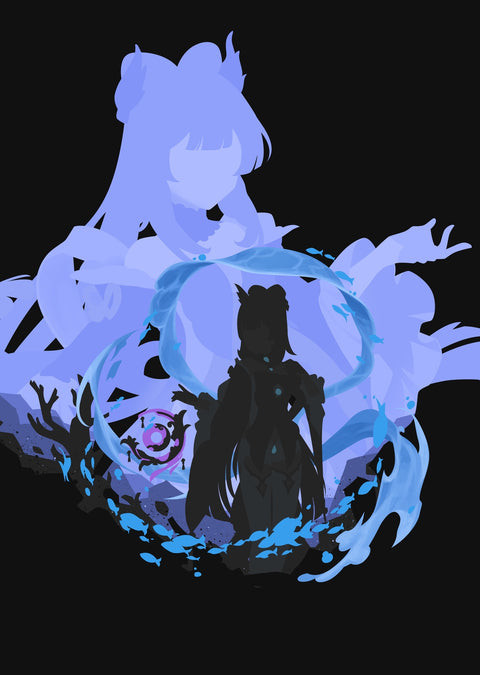 Kokomi Wall Art