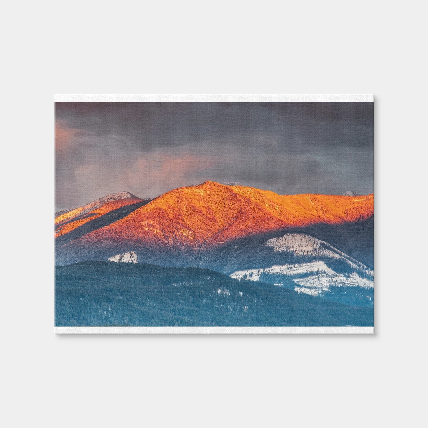 AUTO-MOCKUP WHITE | Kootenay Peaks | 1 Piece | Gallery Wrap Canvas | group=4x3